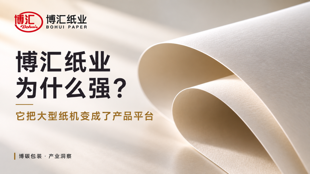 Editorial illustration accompanying “Why Is Bohui Paper Strong? It Has Turned Large Paper Machines into a Product Platform”.