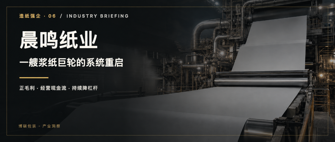 Editorial illustration accompanying “What Makes Chenming Paper Strong? Understanding the System Restart of a Pulp-and-Paper Giant”.